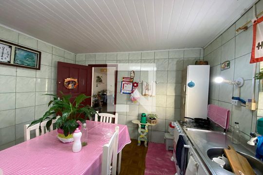 Cozinha de casa à venda com 2 quartos, 115m² em Scharlau, São Leopoldo