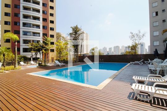 Área comum - Piscina de apartamento à venda com 2 quartos, 60m² em Vila Andrade, São Paulo