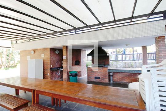 Área comum - Churrasqueira de apartamento à venda com 2 quartos, 60m² em Vila Andrade, São Paulo