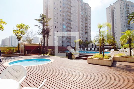 Área comum - Piscina de apartamento à venda com 2 quartos, 60m² em Vila Andrade, São Paulo