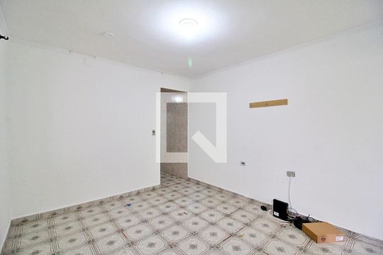 Sala de casa para alugar com 1 quarto, 40m² em Jardim Ana Maria, Santo André