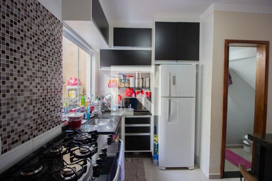 Detalhe cozinha de casa de condomínio para alugar com 2 quartos, 58m² em Cidade Líder, São Paulo