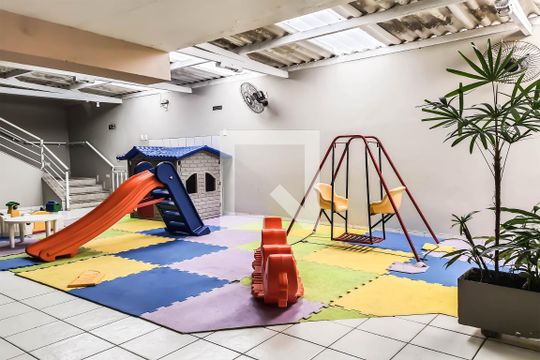 Área comum - Playground de apartamento para alugar com 3 quartos, 86m² em Centro, Guarujá