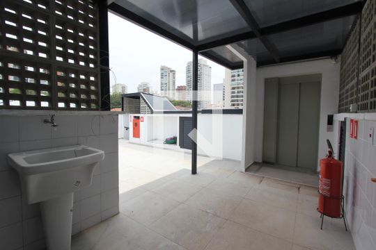 Área comum - Lavanderia de kitnet/studio para alugar com 1 quarto, 36m² em Parque da Mooca, São Paulo
