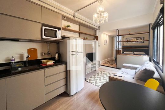 Studio de kitnet/studio para alugar com 1 quarto, 29m² em Centro Histórico, Porto Alegre