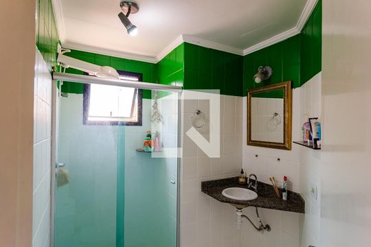 Banheiro Social de apartamento à venda com 2 quartos, 54m² em Vila Santa Catarina, São Paulo