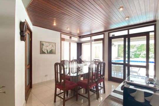 Sala de Jantar de casa de condomínio à venda com 3 quartos, 340m² em Alphaville, Santana de Parnaíba