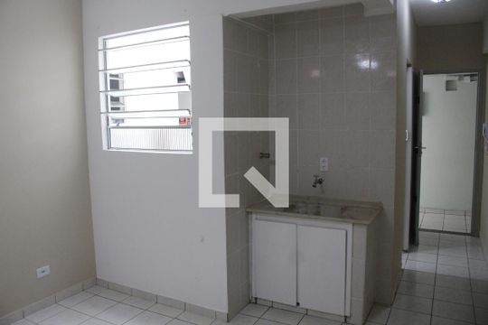 Sala/Quarto de kitnet/studio para alugar com 1 quarto, 34m² em Centro, São Vicente