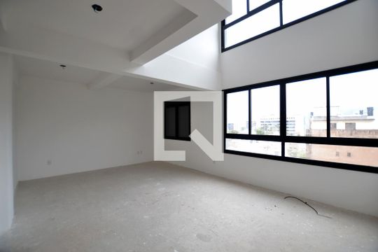 Sala de apartamento à venda com 2 quartos, 64m² em Vila João Pessoa, Porto Alegre