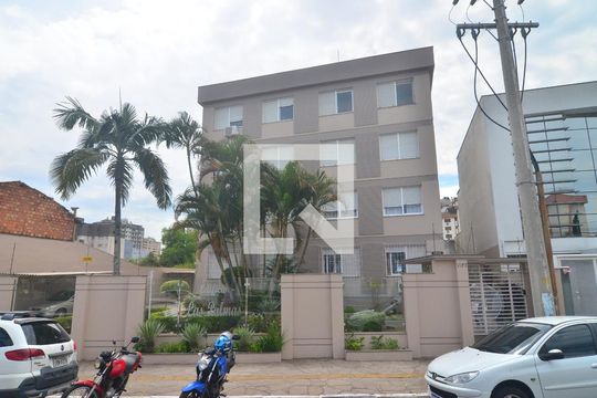 Fachada de apartamento para alugar com 1 quarto, 44m² em Centro, Canoas
