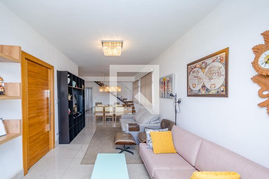 SalaSala de apartamento à venda com 5 quartos, 300m² em Gutierrez, Belo Horizonte