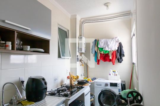 Cozinha de apartamento para alugar com 2 quartos, 43m² em Piedade, Rio de Janeiro