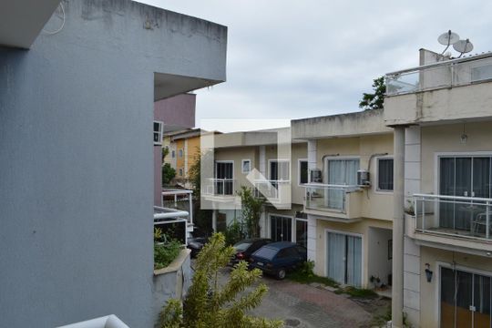 Vista da Varanda de casa de condomínio à venda com 4 quartos, 98m² em Tanque, Rio de Janeiro