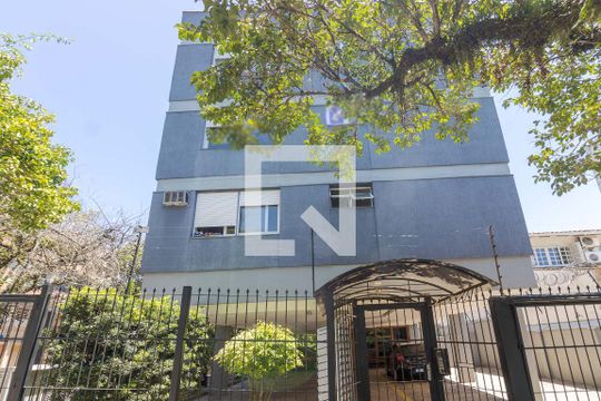 Fachada de apartamento à venda com 1 quarto, 50m² em Passo da Areia, Porto Alegre