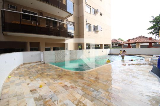 Área comum - Piscina de apartamento à venda com 2 quartos, 86m² em Freguesia de Jacarepaguá, Rio de Janeiro