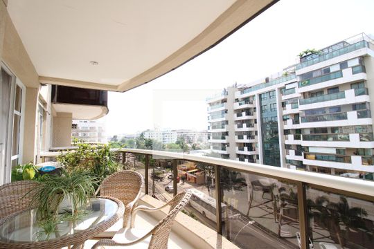 Varanda de apartamento à venda com 2 quartos, 86m² em Freguesia de Jacarepaguá, Rio de Janeiro
