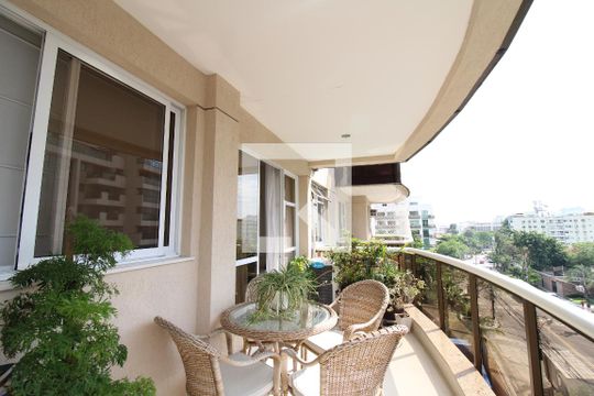 Varanda de apartamento à venda com 2 quartos, 86m² em Freguesia de Jacarepaguá, Rio de Janeiro
