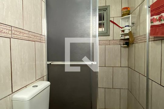 Banheiro da Suíte de casa à venda com 4 quartos, 110m² em Santo Andre, São Leopoldo