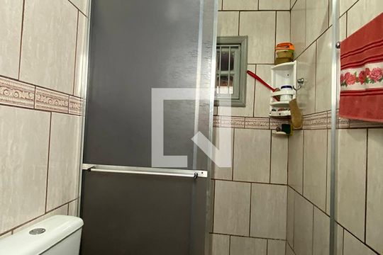 Banheiro da Suíte de casa à venda com 4 quartos, 110m² em Santo Andre, São Leopoldo