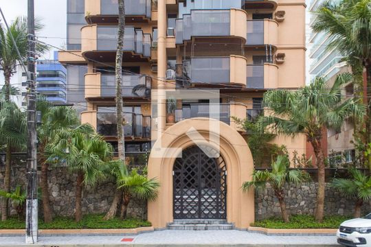 Fachada do Prédio de apartamento para alugar com 4 quartos, 319m² em Balneario Cidade Atlantica, Guarujá