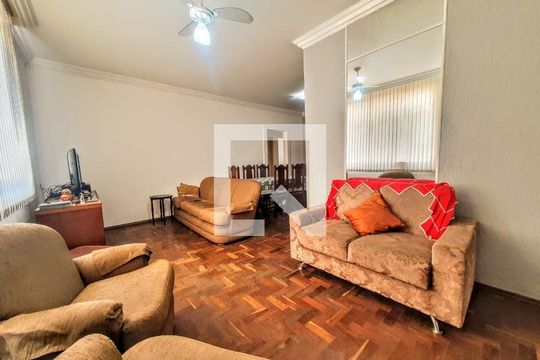 Sala de apartamento à venda com 3 quartos, 121m² em Cidade Nova, Belo Horizonte