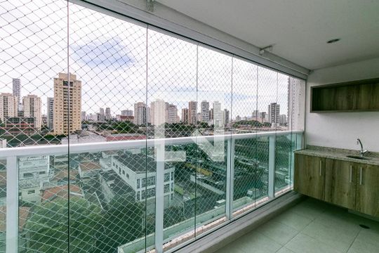 Suíte - Vista de apartamento para alugar com 1 quarto, 45m² em Vila Gomes Cardim, São Paulo