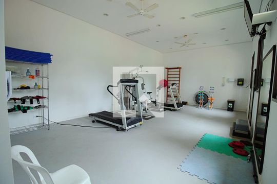 Área comum - Academia de apartamento para alugar com 4 quartos, 198m² em Jardim Monte Kemel, São Paulo