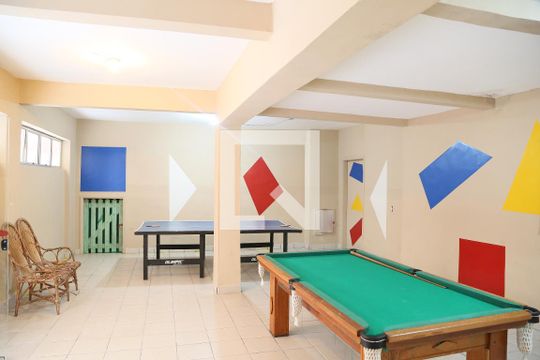 Sala de Jogos de kitnet/studio para alugar com 1 quarto, 50m² em Vila Caiçara, Praia Grande