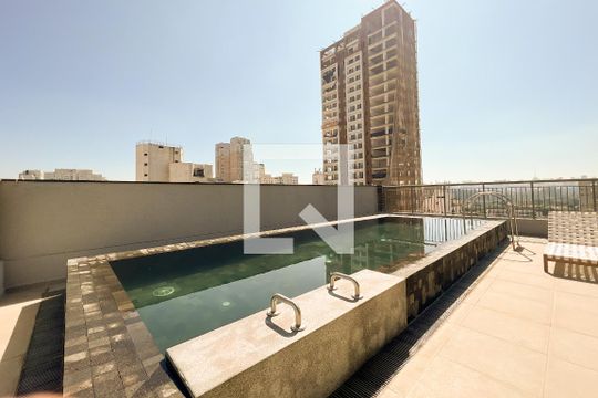 Área comum - Piscina de kitnet/studio à venda com 1 quarto, 21m² em Indianópolis, São Paulo