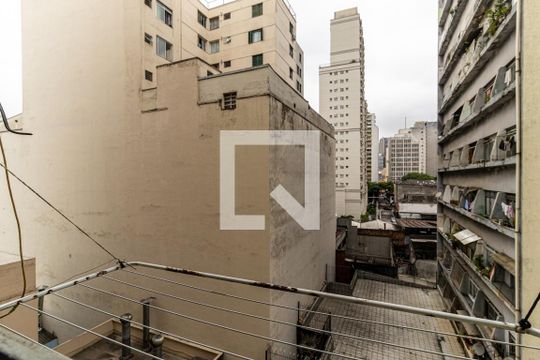 Vista do Studio de kitnet/studio para alugar com 1 quarto, 35m² em Santa Ifigênia, São Paulo