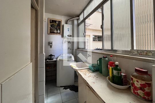 Área de Serviço de apartamento à venda com 3 quartos, 80m² em Centro Histórico, Porto Alegre