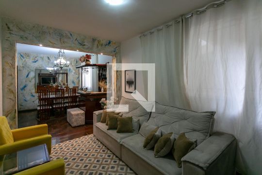 Sala de apartamento para alugar com 3 quartos, 110m² em Colégio Batista, Belo Horizonte
