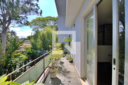 Varanda da Sala de casa para alugar com 4 quartos, 274m² em Vila Tramontano, São Paulo