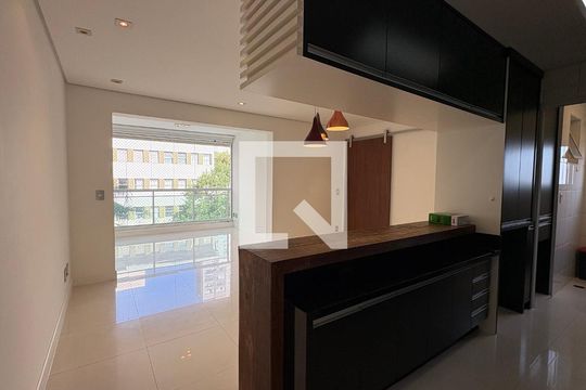 Sala/cozinha de apartamento à venda com 3 quartos, 86m² em Vila Mariana, São Paulo