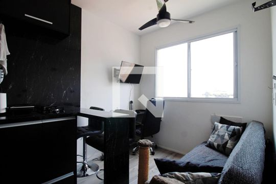 Sala de apartamento à venda com 1 quarto, 24m² em Paraíso do Morumbi, São Paulo