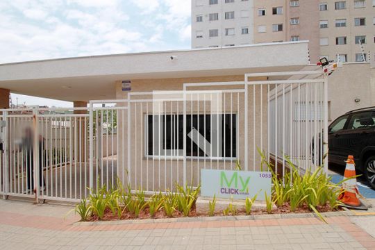 Fachada e portaria de apartamento à venda com 1 quarto, 24m² em Paraíso do Morumbi, São Paulo