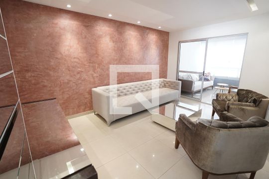 Sala de apartamento para alugar com 4 quartos, 119m² em Setor Bueno, Goiânia