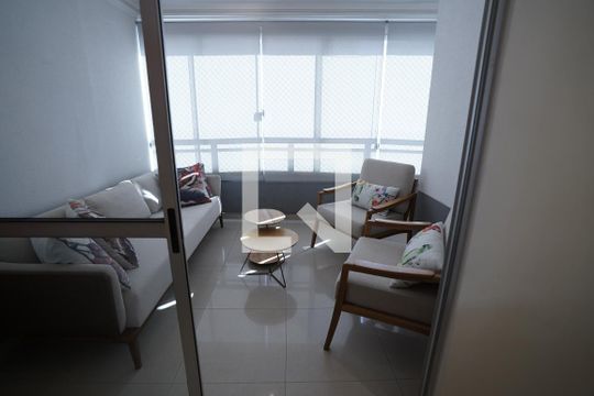 Varanda da Sala de apartamento para alugar com 4 quartos, 119m² em Setor Bueno, Goiânia
