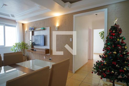 Sala  de apartamento à venda com 3 quartos, 81m² em Rubem Berta, Porto Alegre
