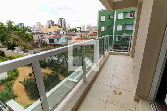 Varanda  de kitnet/studio para alugar com 1 quarto, 58m² em Mooca, São Paulo