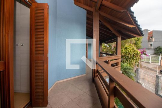 Varanda do Quarto 1 de casa à venda com 3 quartos, 198m² em Jardim Itu, Porto Alegre