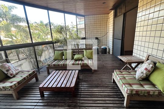 Varanda de apartamento à venda com 3 quartos, 100m² em Recreio dos Bandeirantes, Rio de Janeiro