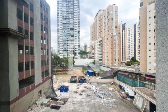 Vista de kitnet/studio para alugar com 1 quarto, 28m² em Vila Nova Conceição, São Paulo