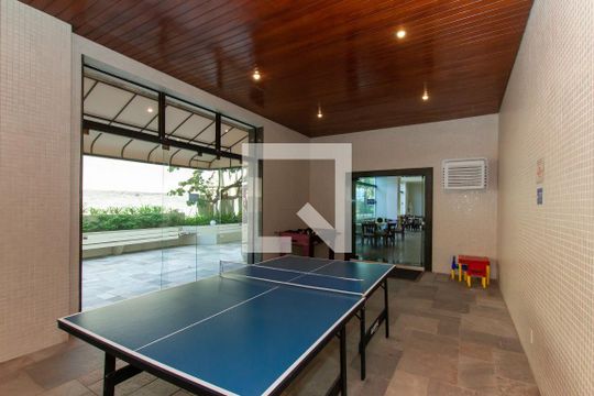 Área Comum - Salão de Jogos de apartamento para alugar com 4 quartos, 300m² em Vila Luis Antônio, Guarujá