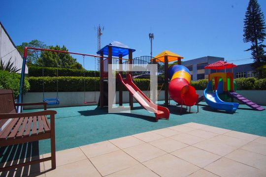 Área comum - Playground de apartamento para alugar com 1 quarto, 52m² em Petrópolis, Porto Alegre