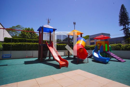 Área comum - Playground de apartamento para alugar com 1 quarto, 52m² em Petrópolis, Porto Alegre