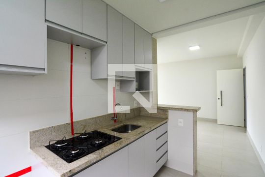 Cozinha de apartamento à venda com 1 quarto, 49m² em Luxemburgo, Belo Horizonte
