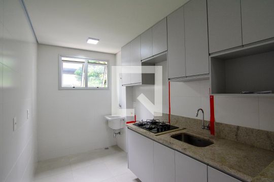 Cozinha de apartamento à venda com 1 quarto, 49m² em Luxemburgo, Belo Horizonte