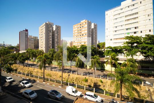 Vista da Suíte de apartamento à venda com 1 quarto, 43m² em Jardim Paraíso, Campinas