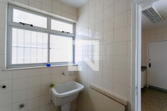 Área de Serviço de apartamento à venda com 3 quartos, 95m² em Sagrada Família, Belo Horizonte
